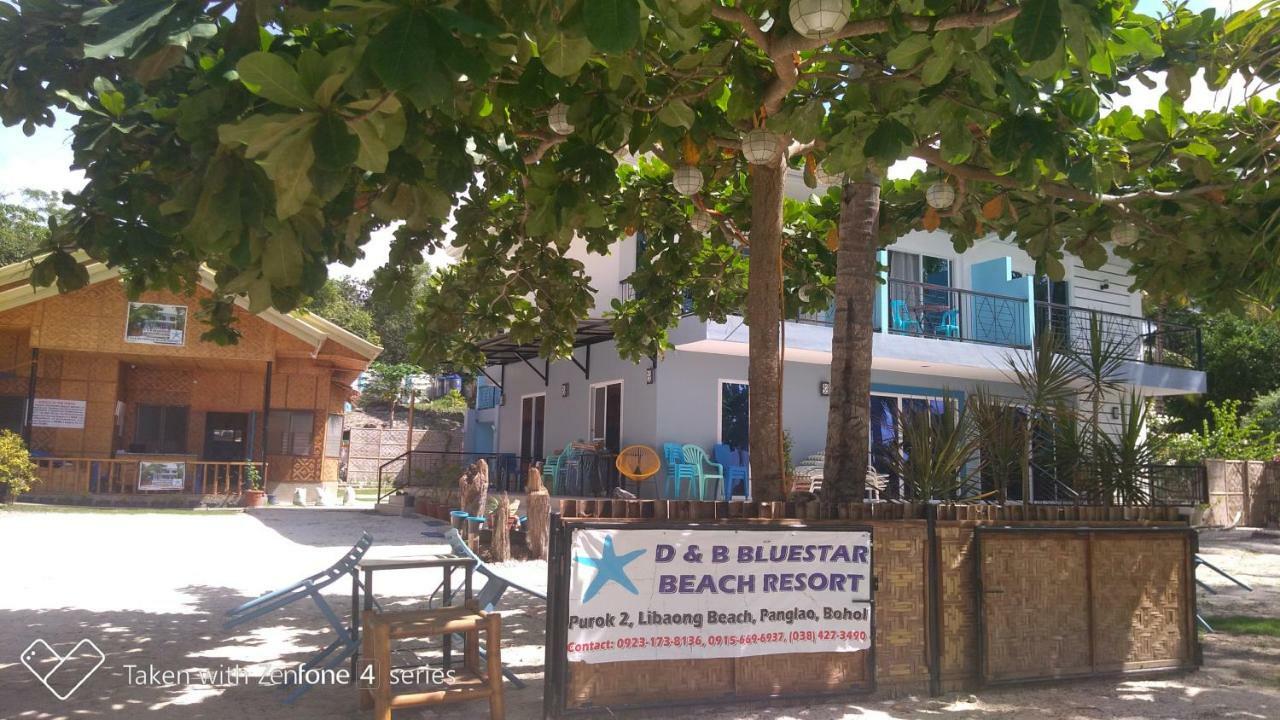 D & B Bluestar Beach Resort Panglao Exteriör bild